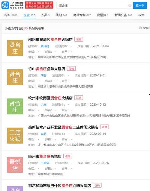 贤合庄最新爆料新闻,揭秘餐饮巨头背后的秘密与挑战